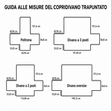 Gepolsterter Sofabezug im Texas-Stil NCU0NT10802