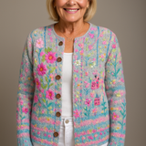 LENA | ELEGANTER BLUMEN-CARDIGAN