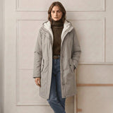Marjorie™ | Wasserabweisender Mantel mit Kapuze und Komfort