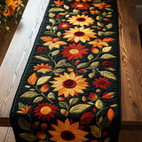 Tischdecke mit Steppung - Herbst-Sonnenblume