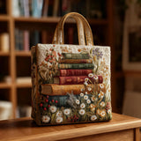 Handgefertigte Stepptasche – Blumenmotiv