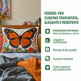 Gestepptes Kissenbezug mit Drachenreich NCU0DV6469