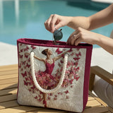 Gesteppte Strandtasche – Ballerina – letzte Auflage