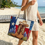 Gesteppte Strandtasche – Geist von Texas