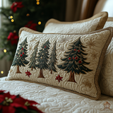 Gepolsterter Kissenbezug mit goldenem Tannenbaum NCU0DV8142
