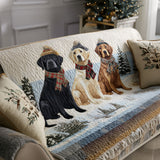 Copridivano trapuntato con Labrador Retriever NCU0VT339