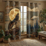 Faltvorhang Luna Wolf Majesty NCU0HH1592