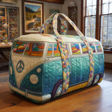 Gesteppte Reisetasche – Retro unterwegs