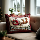 Gestepptes Kissenbezug mit Weihnachtsmann-Traum NCU0DK10393