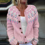 SOFIE | CARDIGAN ROSA KOMFORTABEL