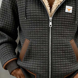 Camilla™ | Gepolsterte Jacke mit Kapuze gefüttert mit Sherpa